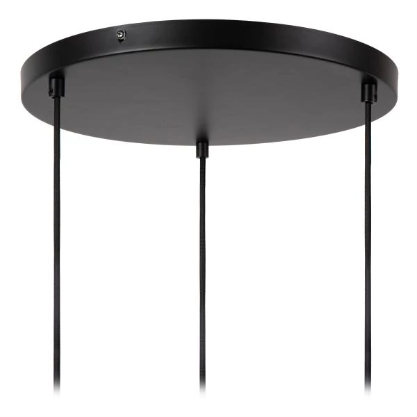 Lucide JESSICA - Suspension - Ø 35,5 cm - 3xE27 - Noir - détail 4